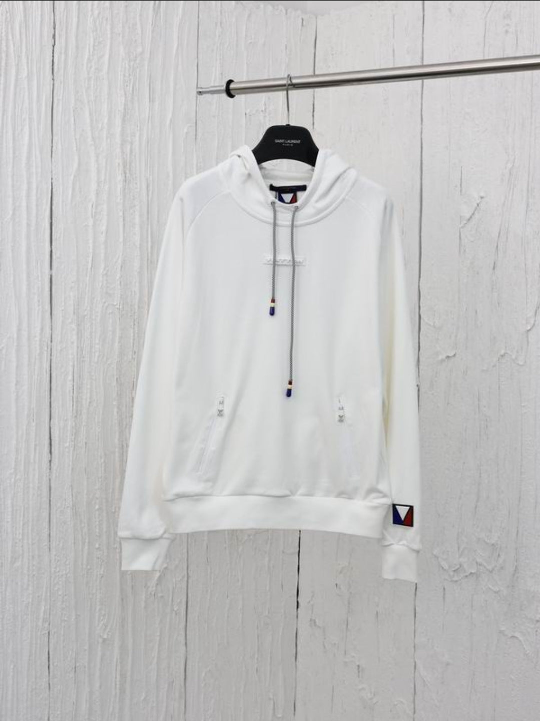 LV #Drawstring Rubber Label Hoodie (24)