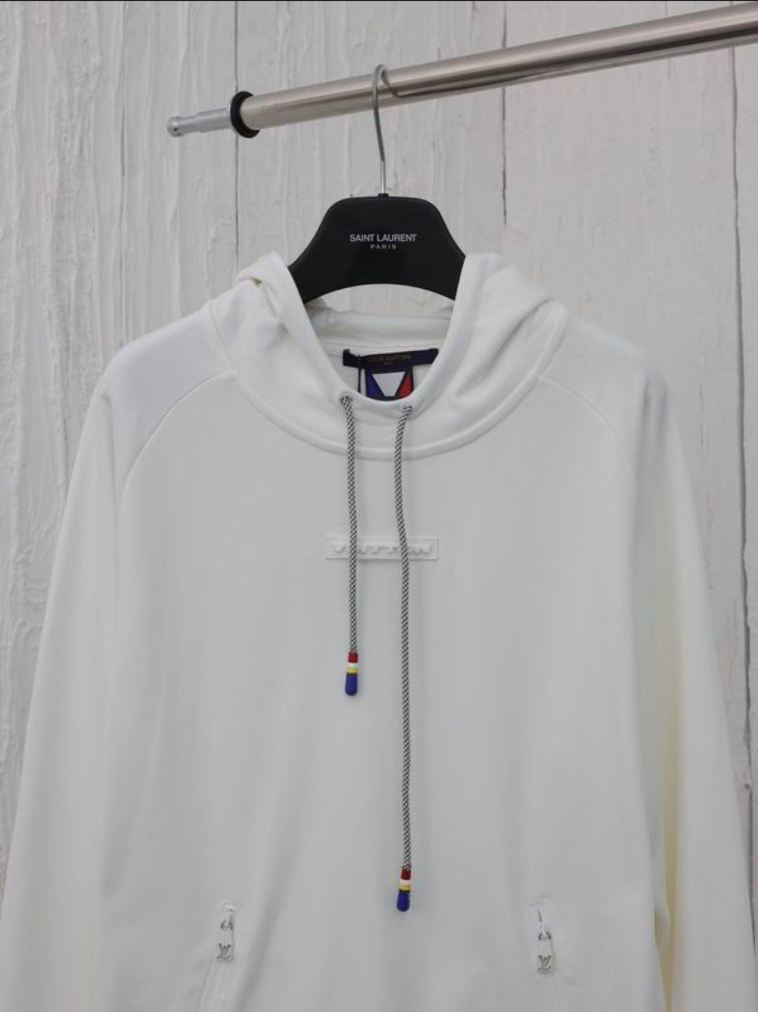 LV #Drawstring Rubber Label Hoodie (24)