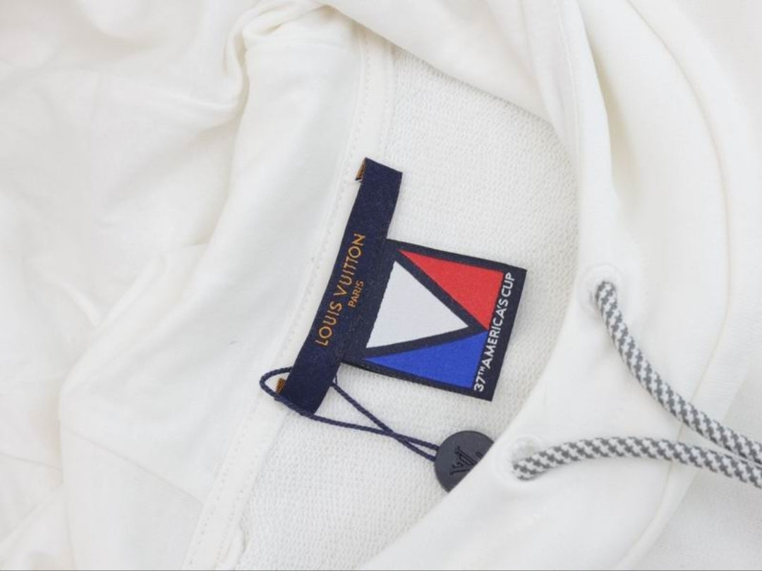 LV #Drawstring Rubber Label Hoodie (24)