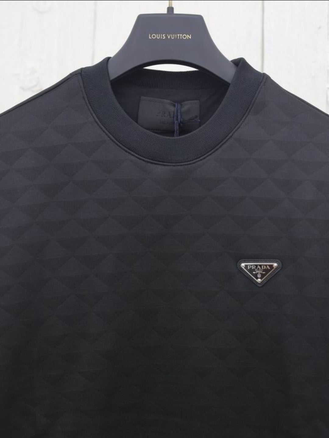 Prd #Technical Fabric Sweater