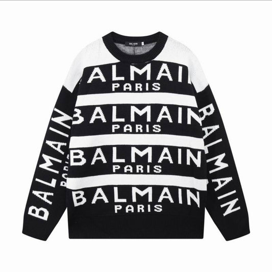 Bal #Two Tone Allover Sweater