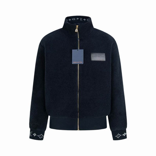 LV #Fleece Blouson