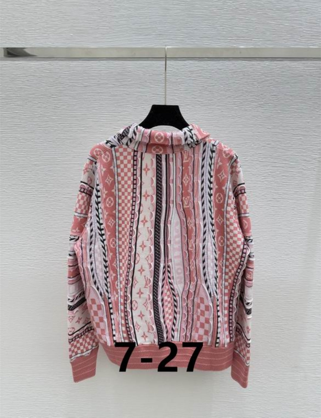 LV #Pharrell×Nigo Half Zip Sweater