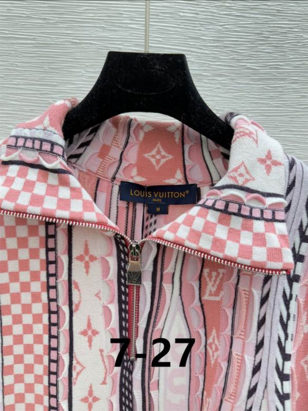 LV #Pharrell×Nigo Half Zip Sweater