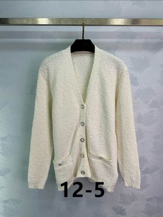 GG #Boucle V Neck Cardigan