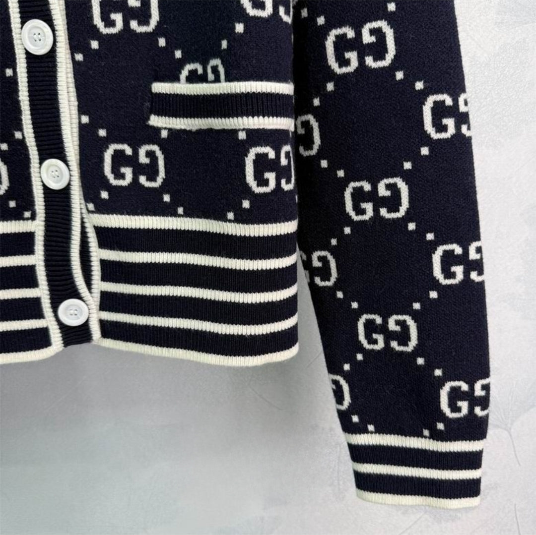 GG #Jacquard Cardigan