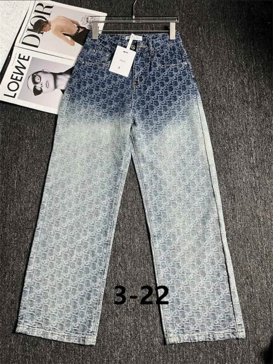 CD #Oblique All Over Jeans