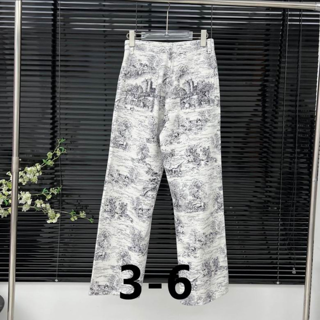CD #Scottish Toile de Jouy Pants