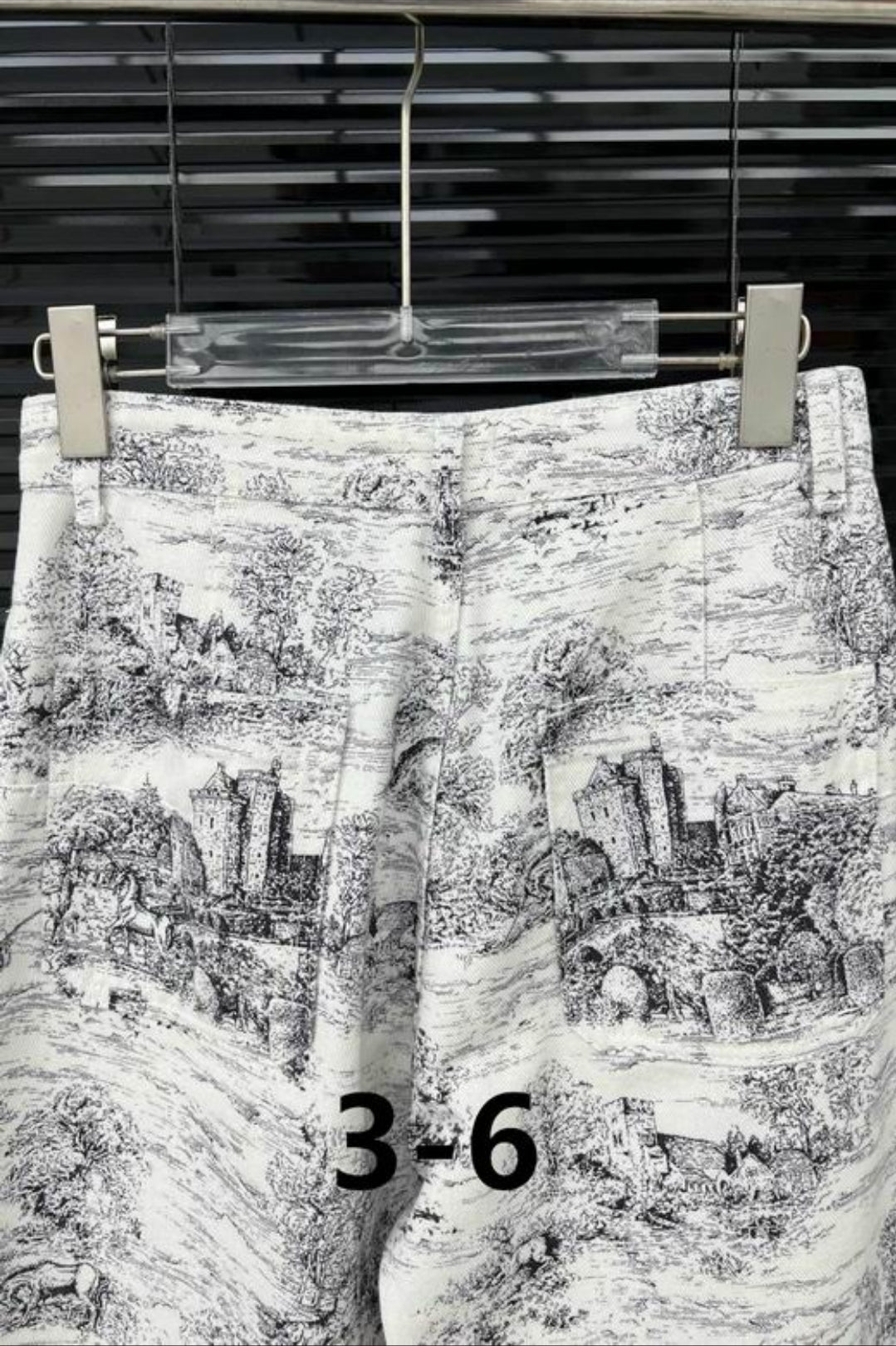 CD #Scottish Toile de Jouy Pants